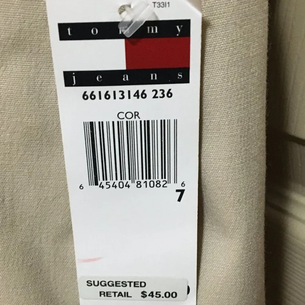 Tommy Hilfiger Stretch Khaki Skirt NWT